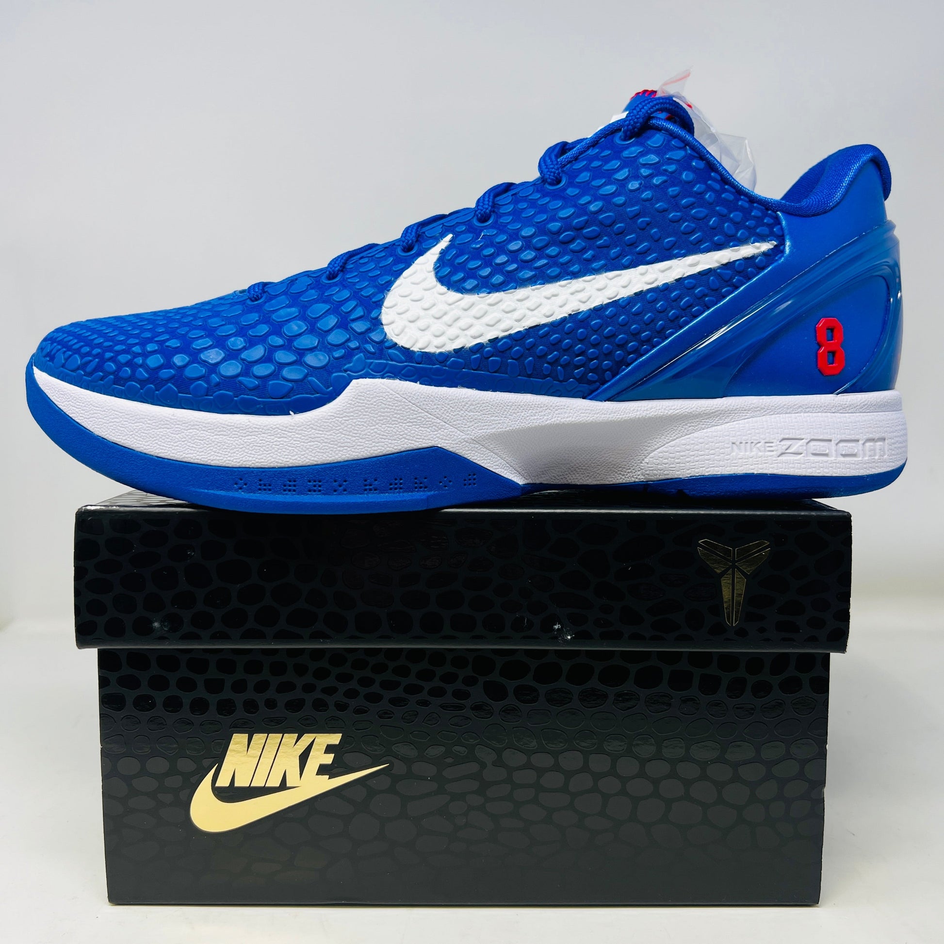 Nike Kobe 6 Protro Dodgers sneakers, brand new, on original box.
