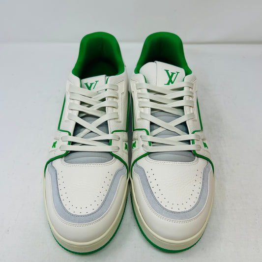 Louis Vuitton Trainer #54 Signature White Green