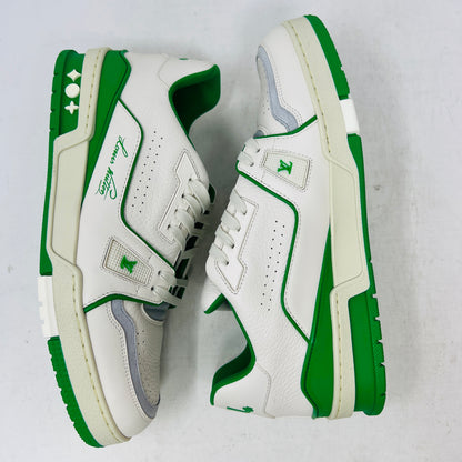 Louis Vuitton Trainer #54 Signature White Green