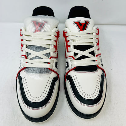 Louis Vuitton LV Trainer White Red Black