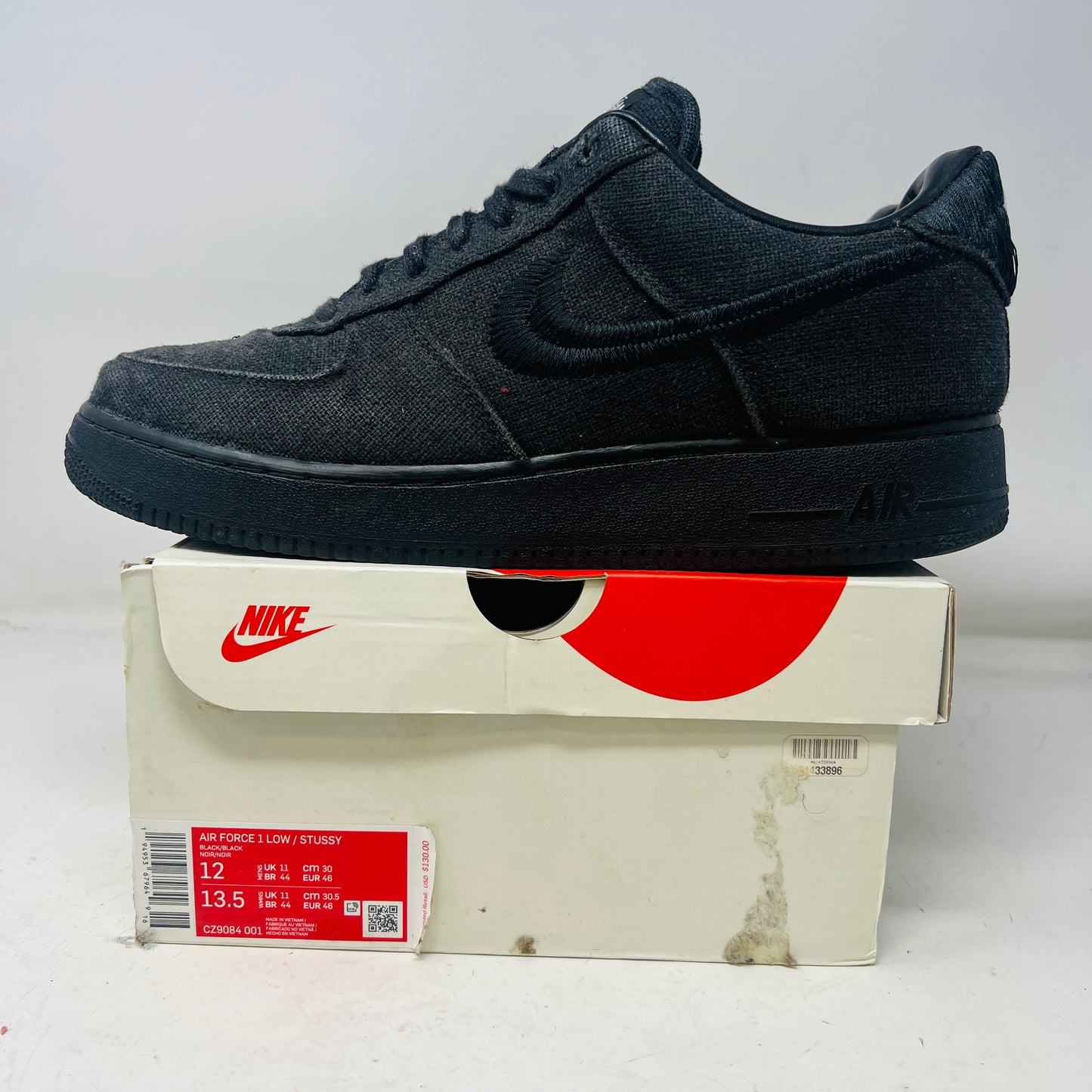 Nike Air Force 1 Low Stussy Black