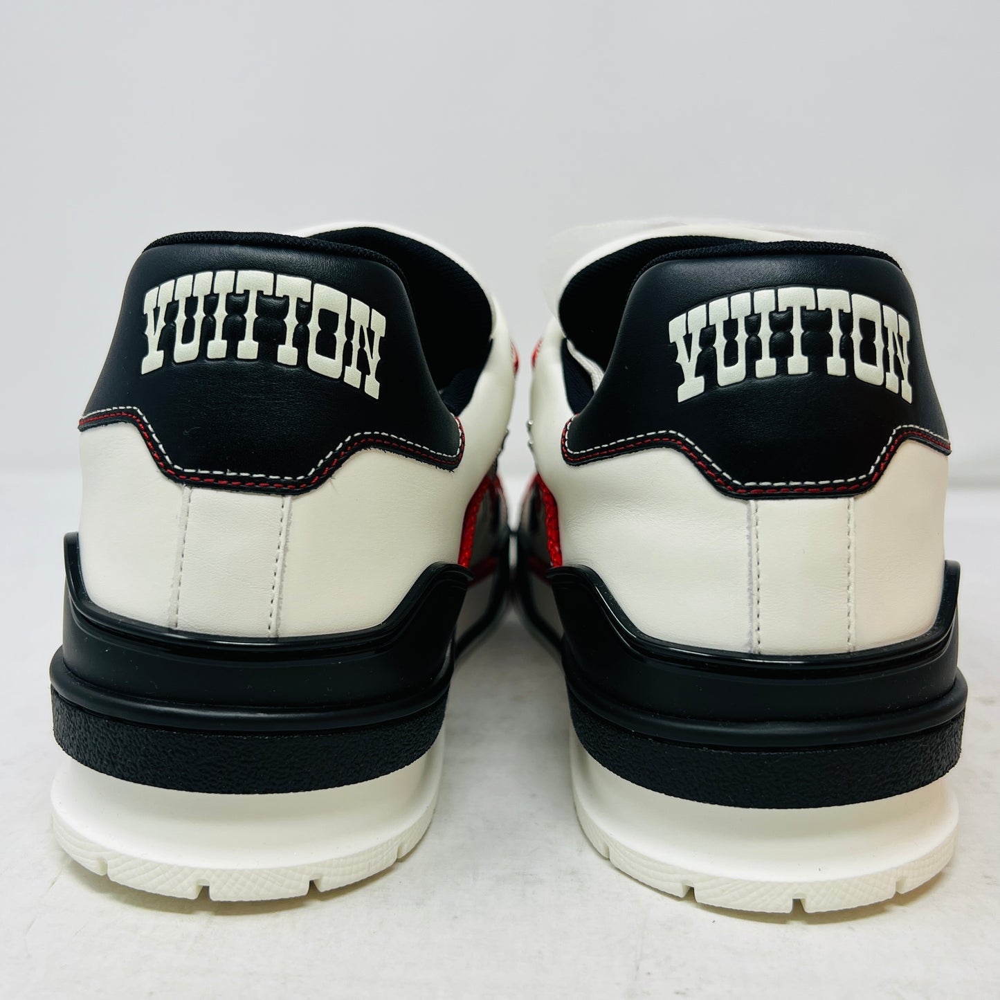 Louis Vuitton LV Trainer White Red Black