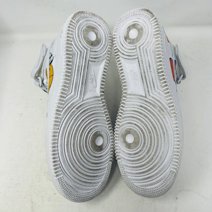 Nike Air Force 1 Mid Supreme NBA White