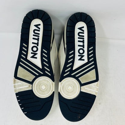 Louis Vuitton Trainer #54 Signature White Marine
