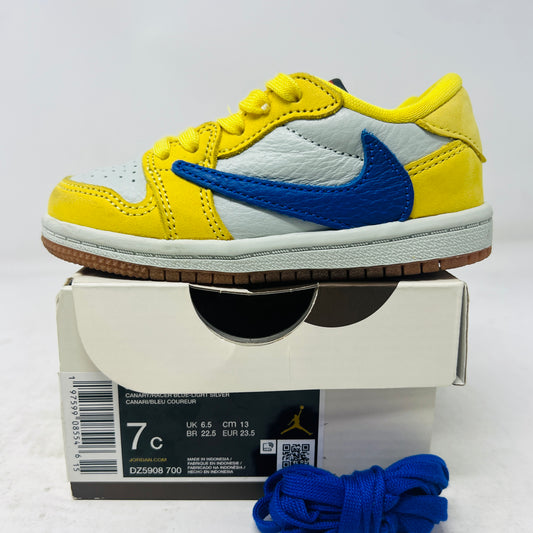Jordan 1 Retro Low OG SP Travis Scott Canary (TD)