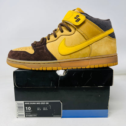 Nike SB Dunk Mid Wheat Bronze
