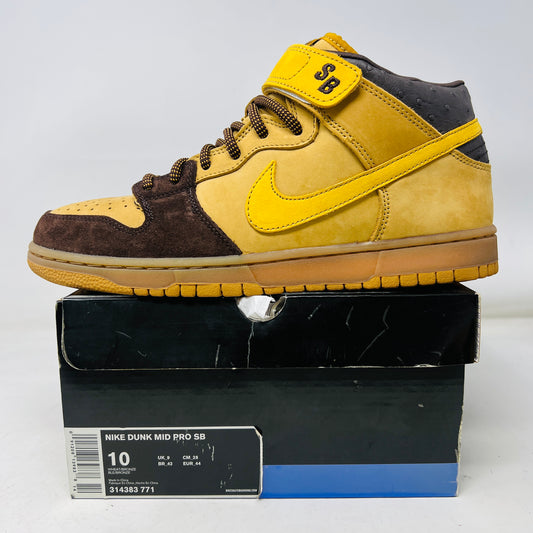 Nike SB Dunk Mid Wheat Bronze