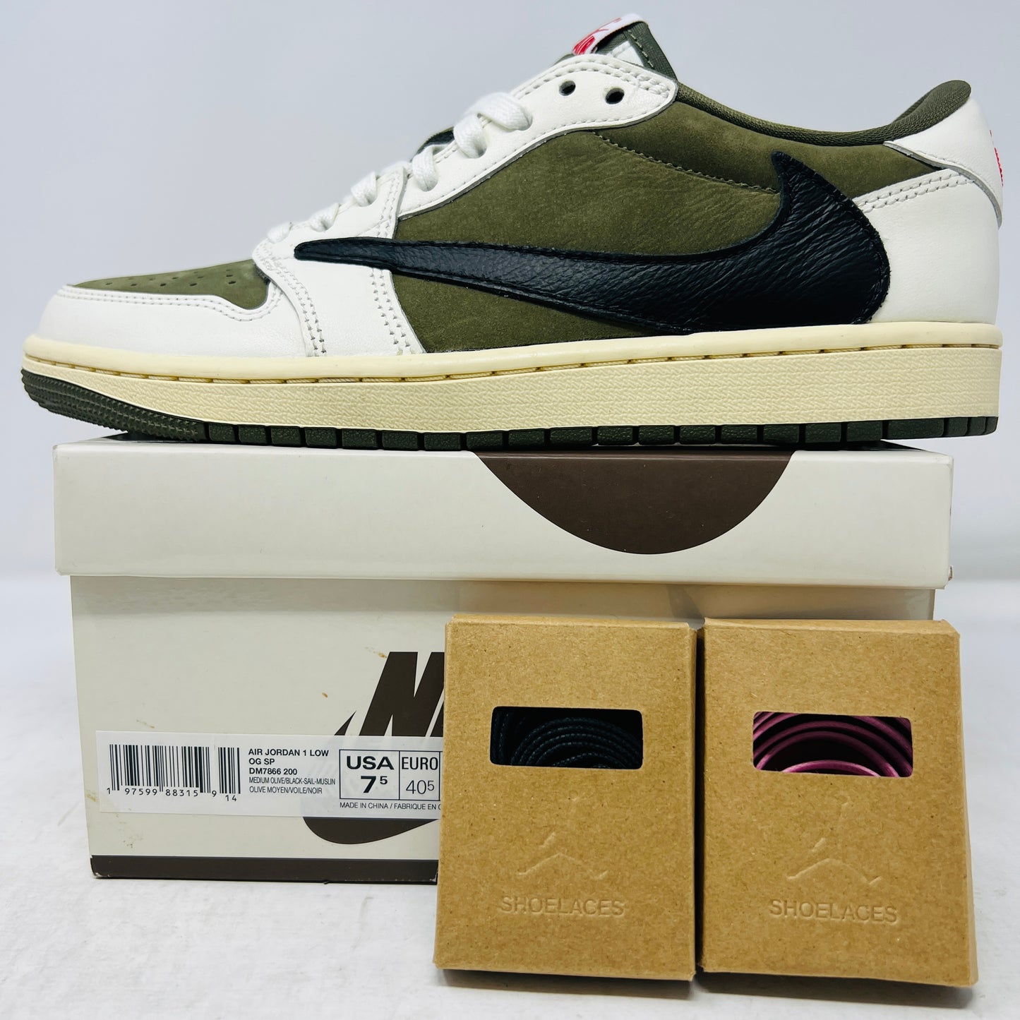 Jordan 1 Retro Low OG SP Travis Scott Medium Olive