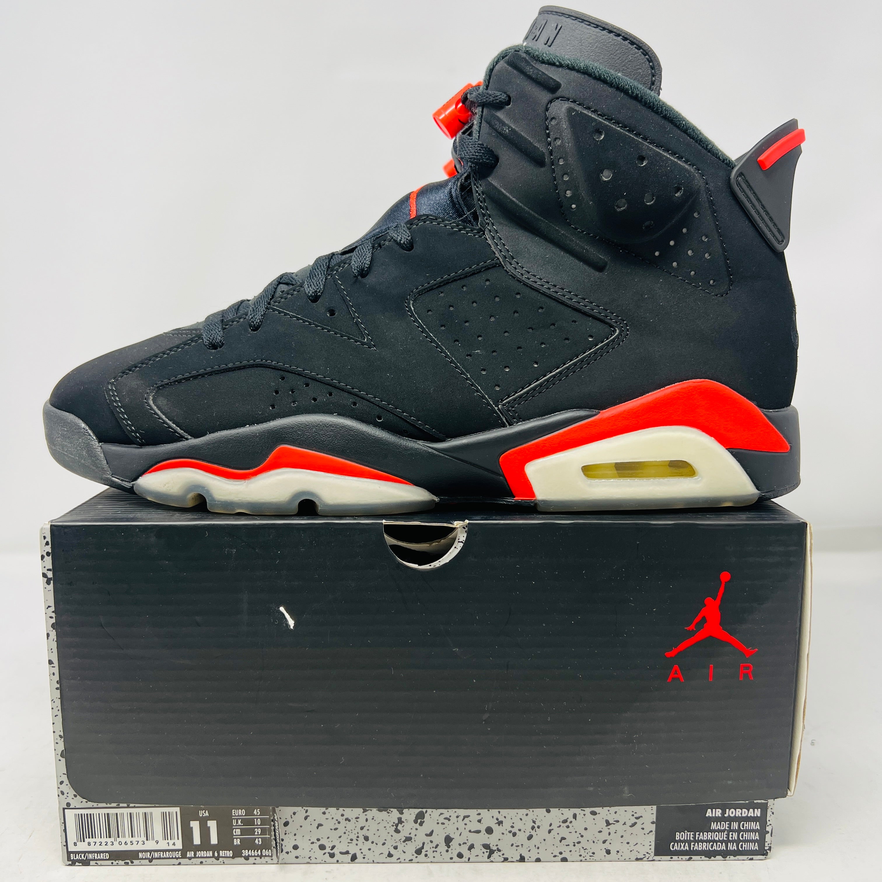 エアジョーダン6 BLACK/INFRARED Jordan 6 Retro Black Infrared (2019) – Holy Ground