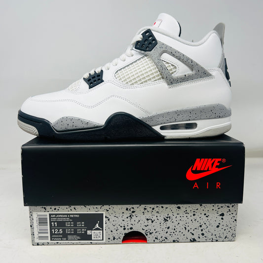 Jordan 4 Retro White Cement (2025)