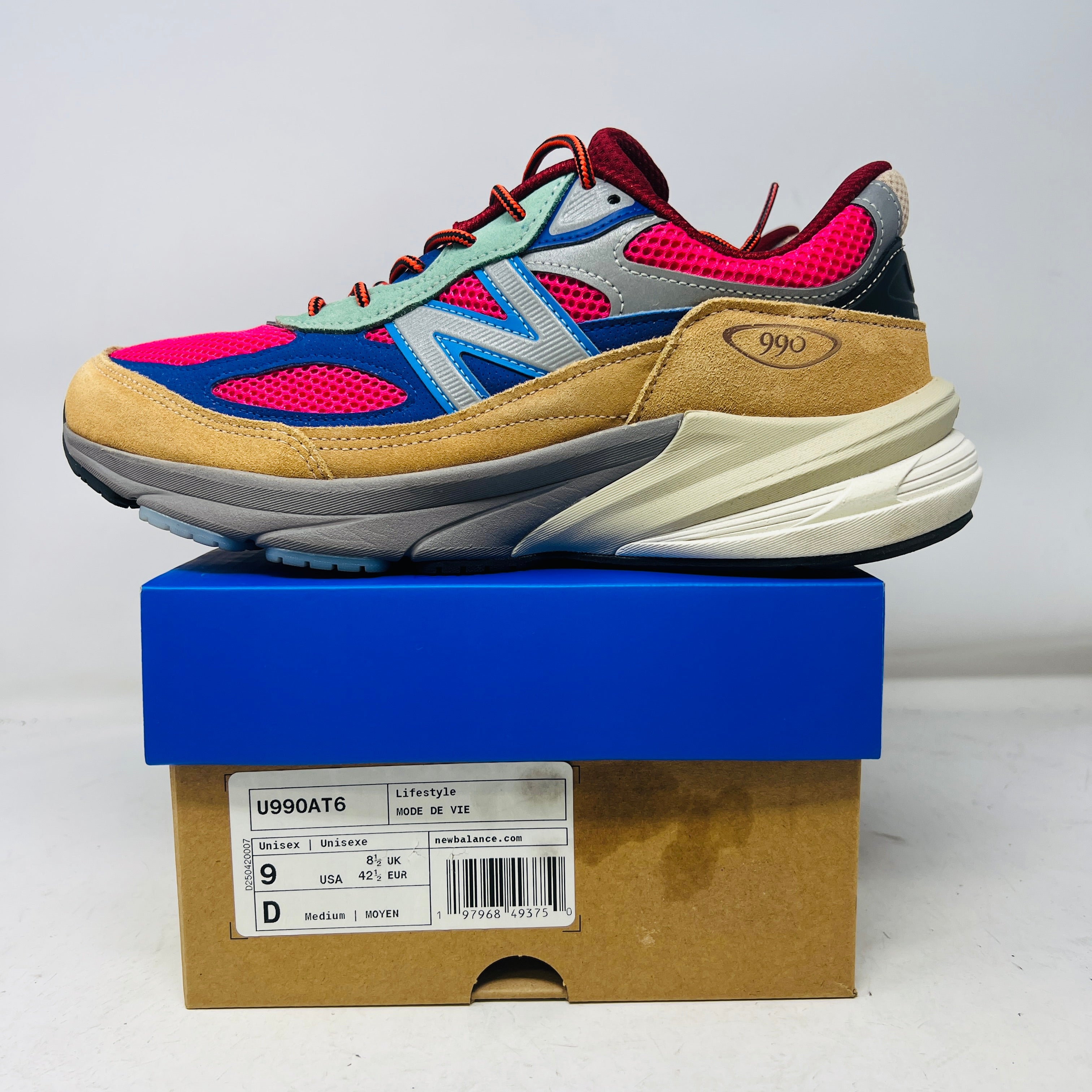New Balance 990v6 MiUSA Action Bronson Ainôzama – Holy Ground
