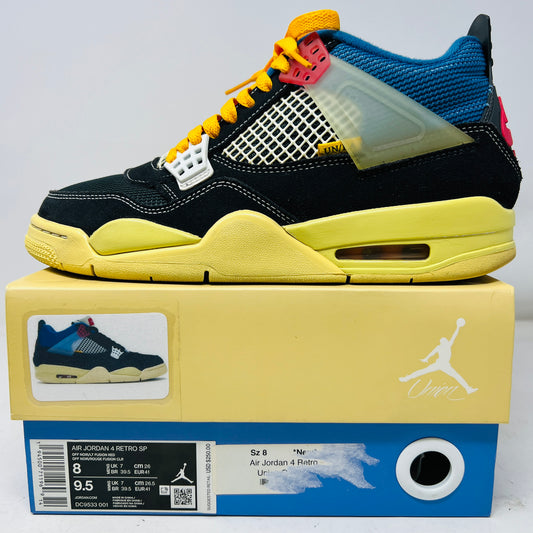 Jordan 4 Retro Union Off Noir