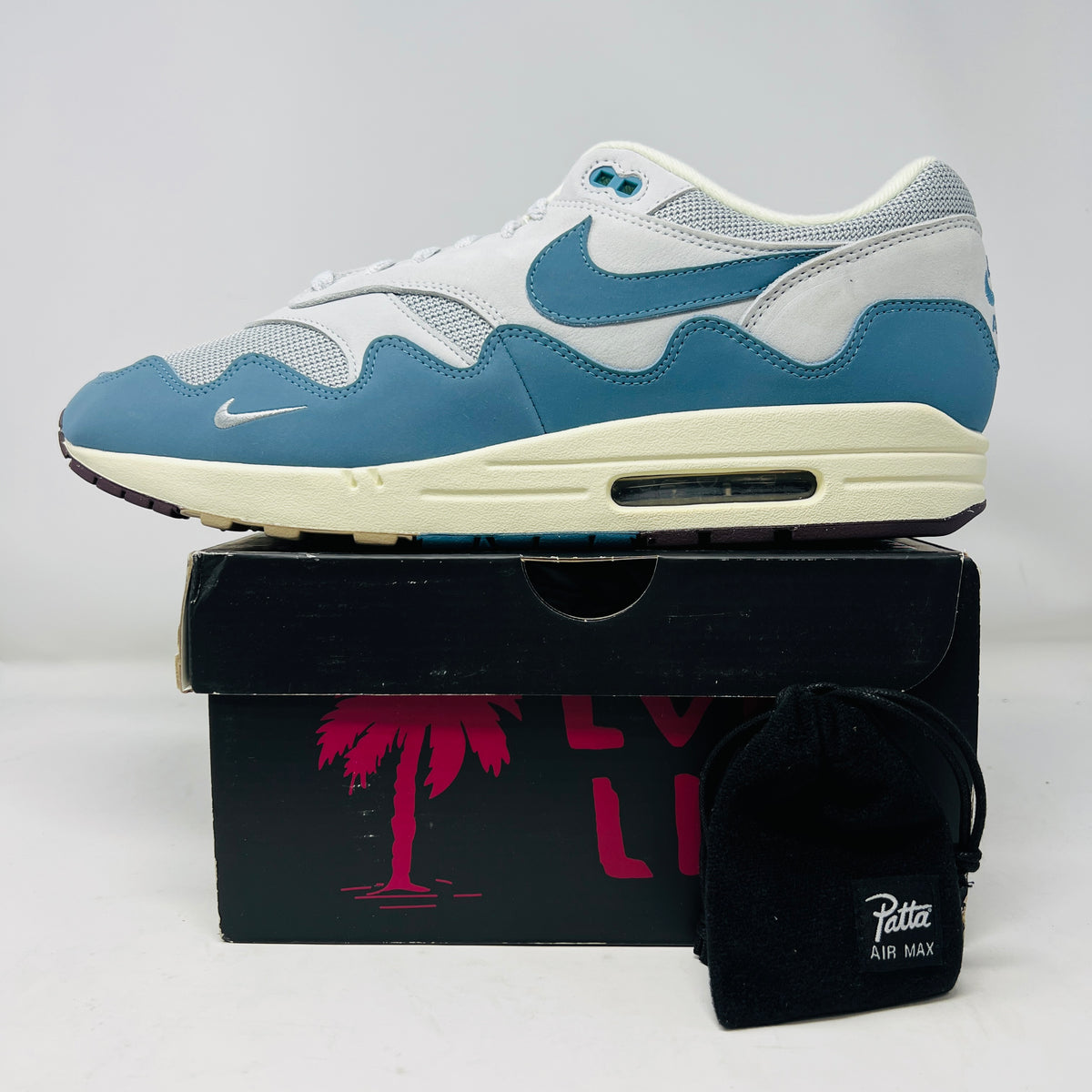 Nike Air Max 1 Patta Wave Noise Aqua