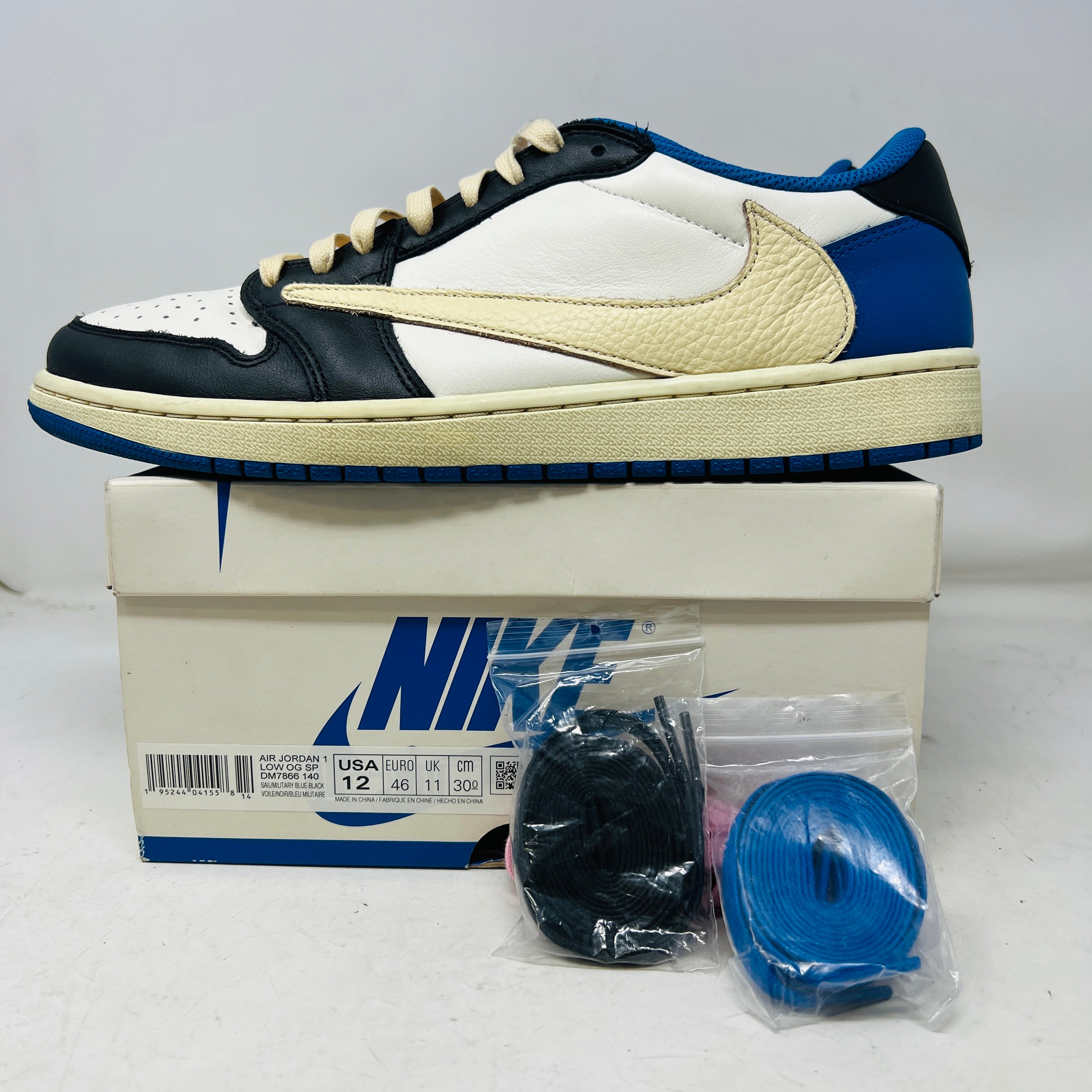 Jordan 1 Retro Low OG SP Fragment x Travis Scott – Holy Ground