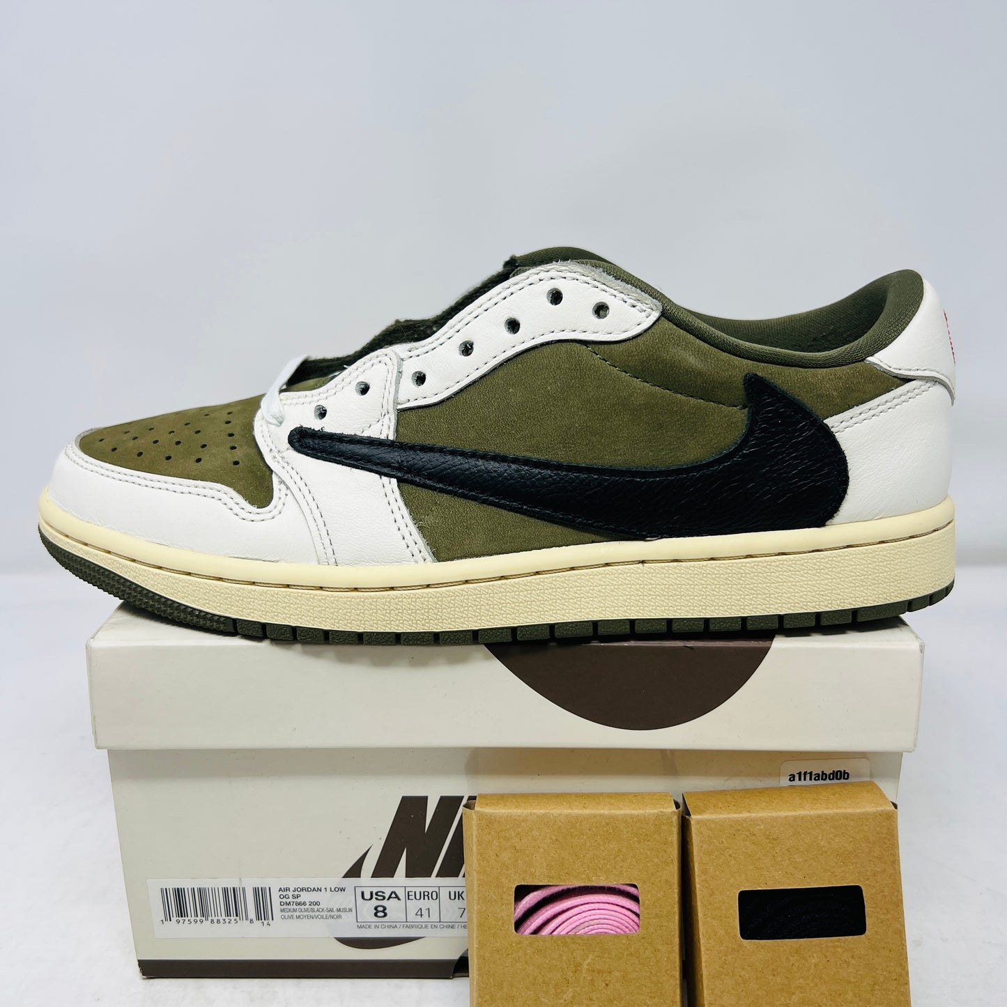 Jordan 1 Retro Low OG SP Travis Scott Medium Olive