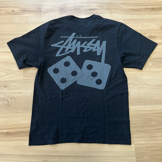 Stussy Dice Tee Pigment Dyed Black