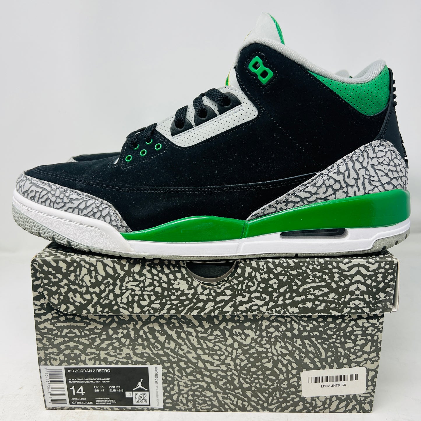 Jordan 3 Retro Pine Green