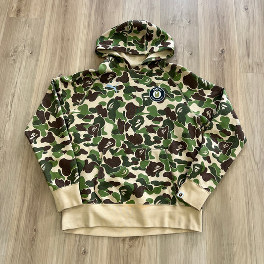 BAPE X Puma ABC Camo Pullover Hoodie Green