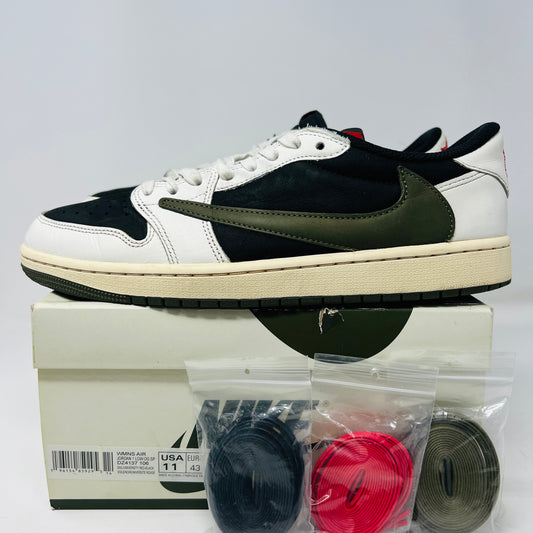 Jordan 1 Retro Low OG SP Travis Scott Olive (Women's)