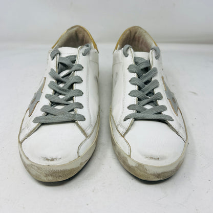 Golden Goose Superstar Metallic Silver Gold (Women's)