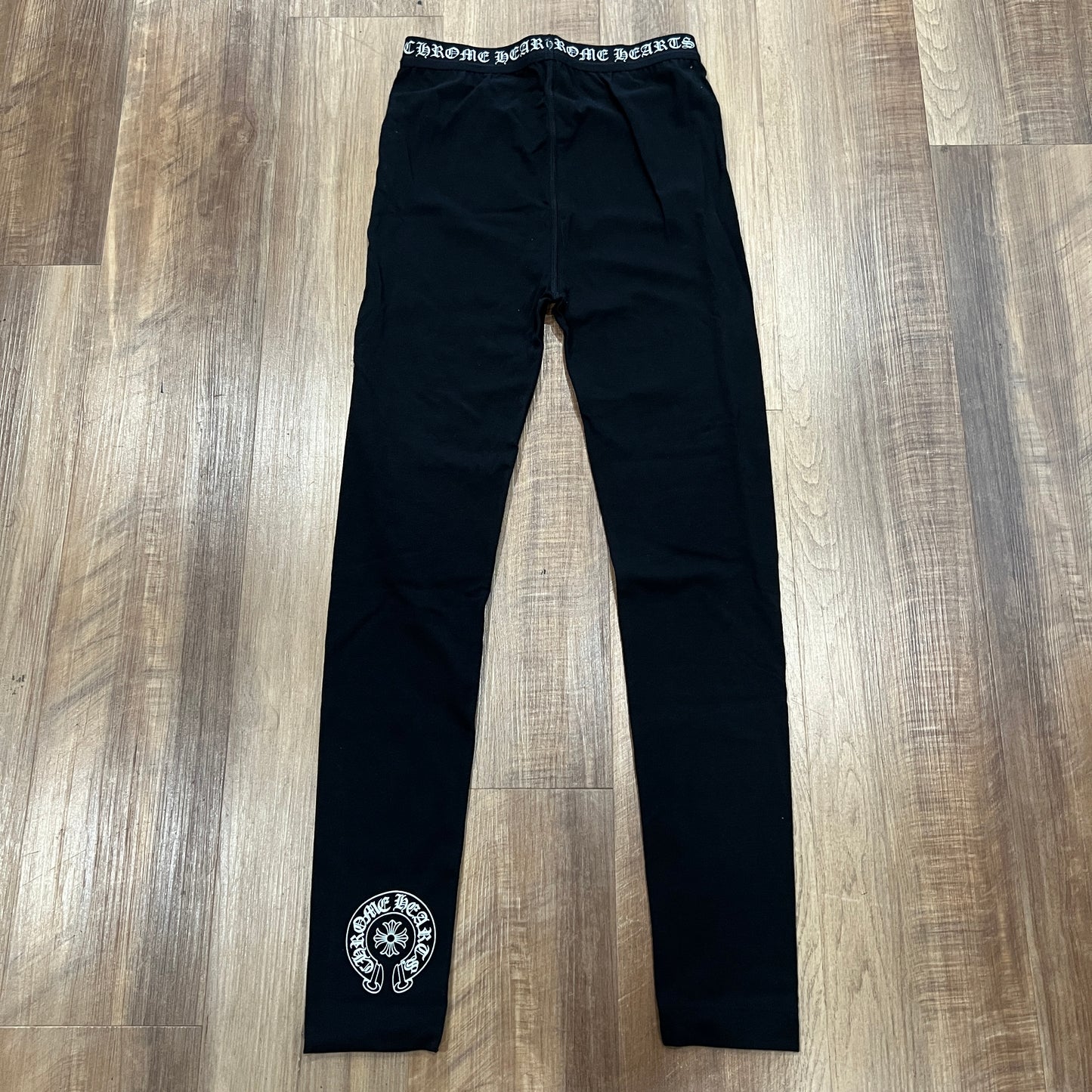 Chrome Hearts Logo Leggings Black
