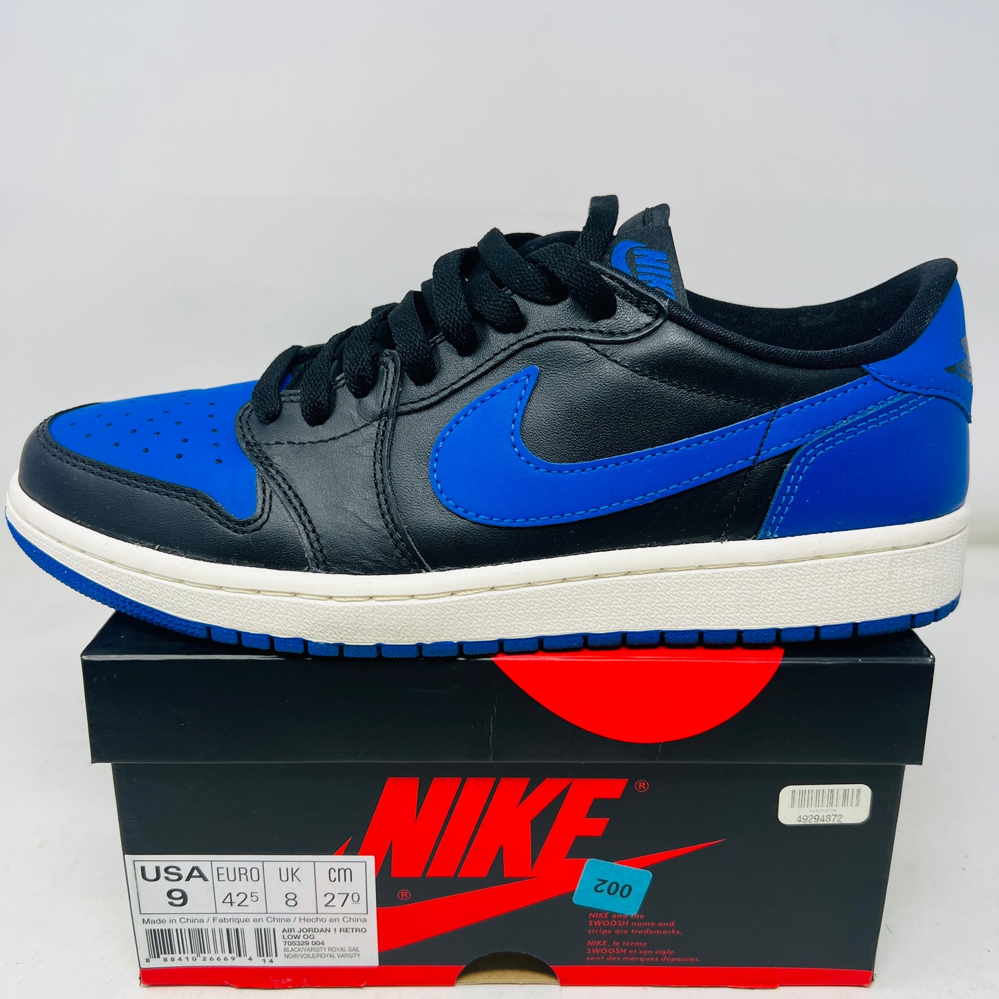 Jordan 1 Retro Low Royal (2015)