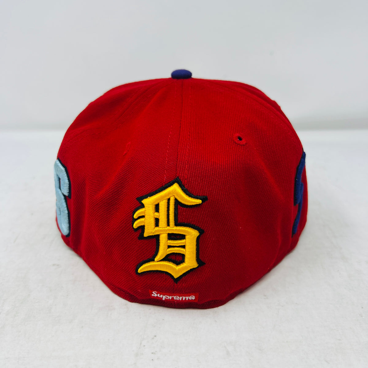 Supreme Multi S Logo New Era 59Fifty Fitted Hat Red