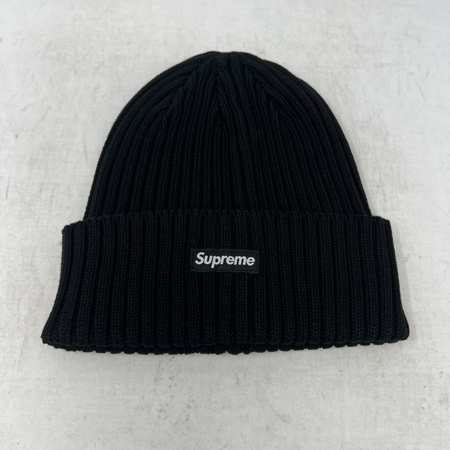 Supreme Overdyed Beanie (SS24) Black