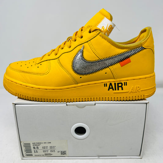 Nike Air Force 1 Low Off-White ICA University Gold