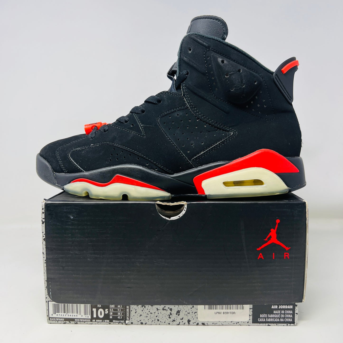 Jordan 6 Retro Black Infrared (2019)