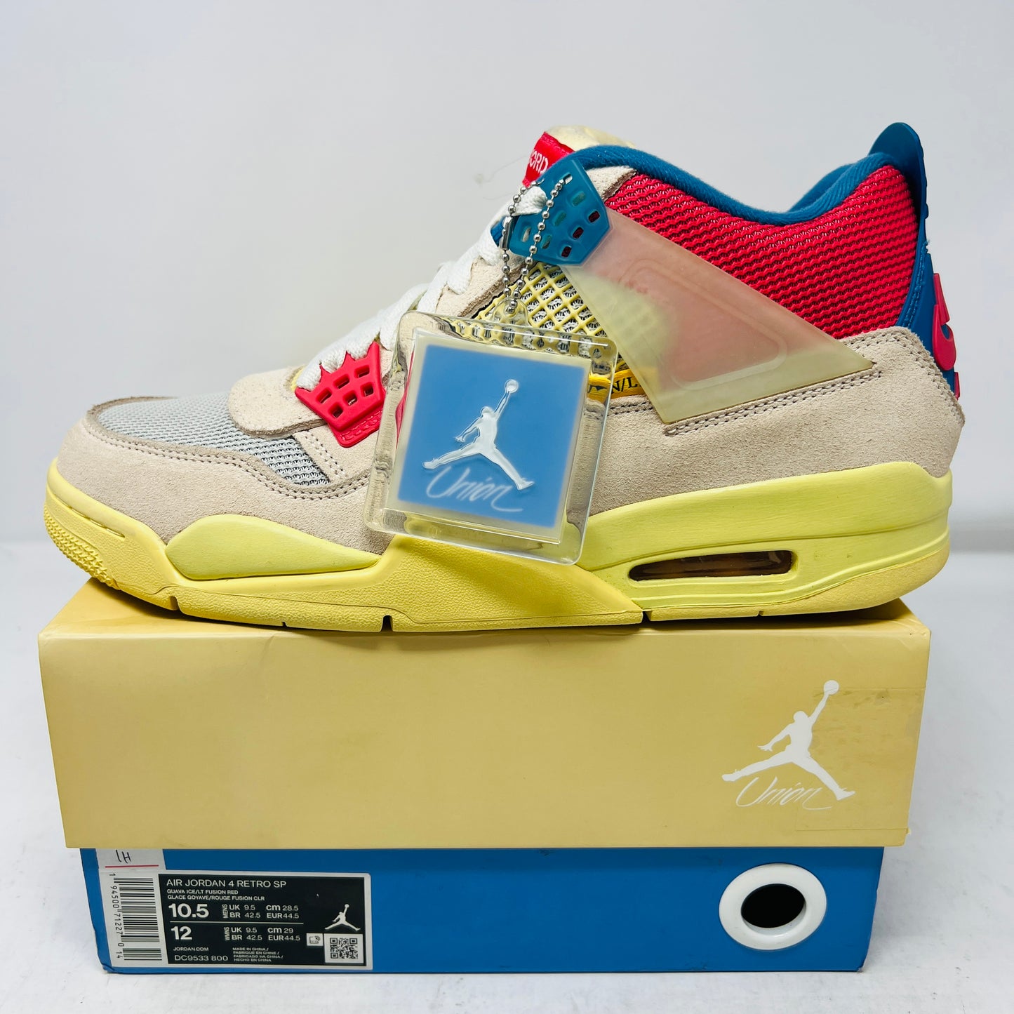 Jordan 4 Retro Union Guava Ice