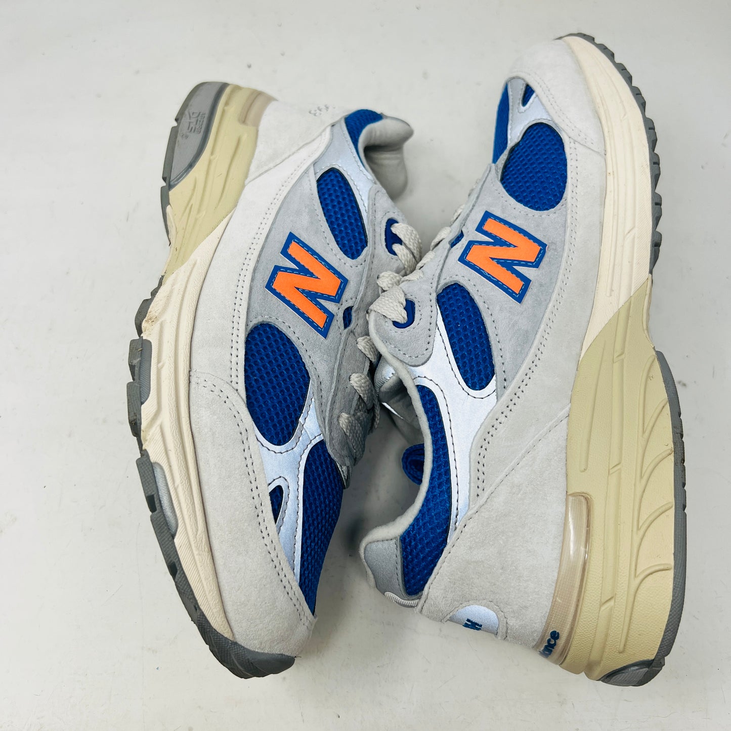 New Balance 993 MiUSA Kith Madison Square Garden Ancient Scroll