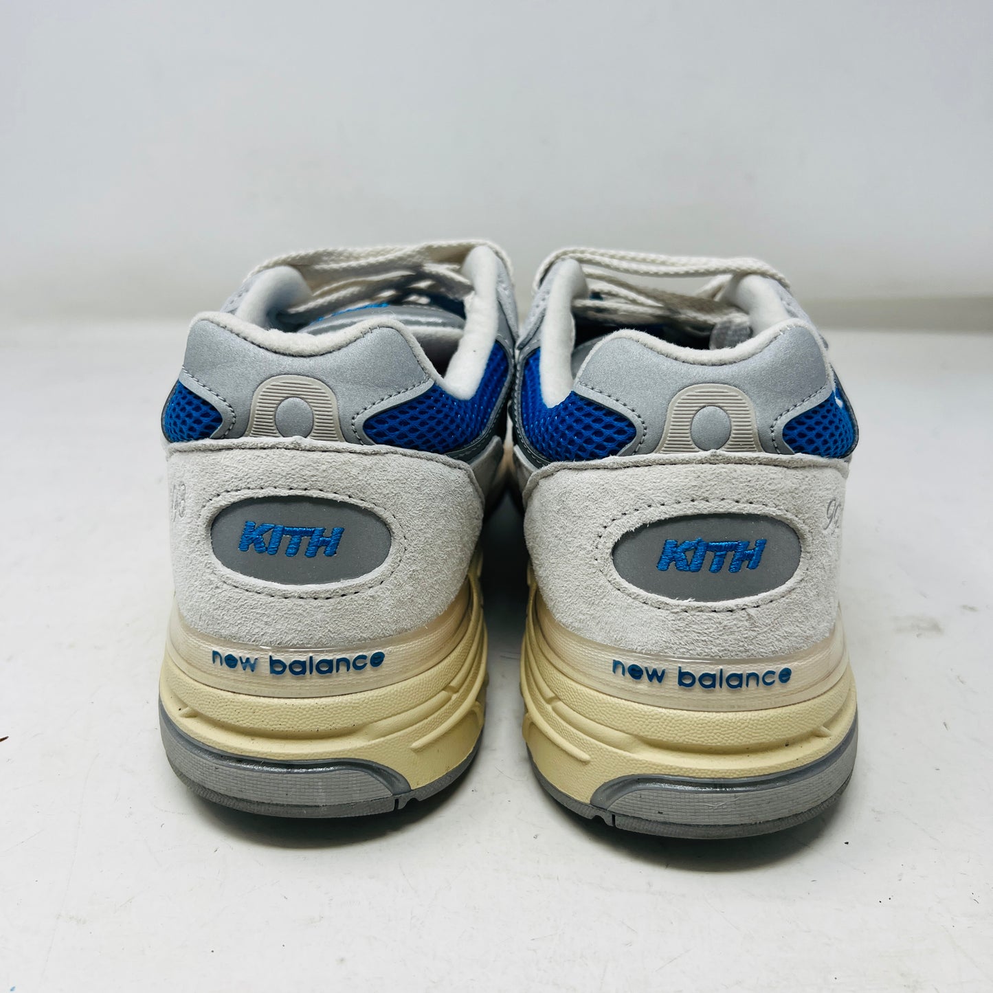 New Balance 993 MiUSA Kith Madison Square Garden Ancient Scroll