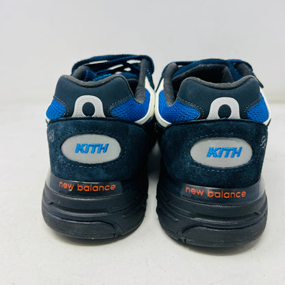 New Balance 993 MiUSA Kith Madison Square Garden Navy