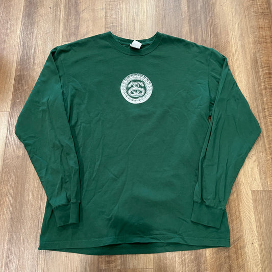 Nike x Stussy SS Link Long-Sleeve T-shirt Gorge Green
