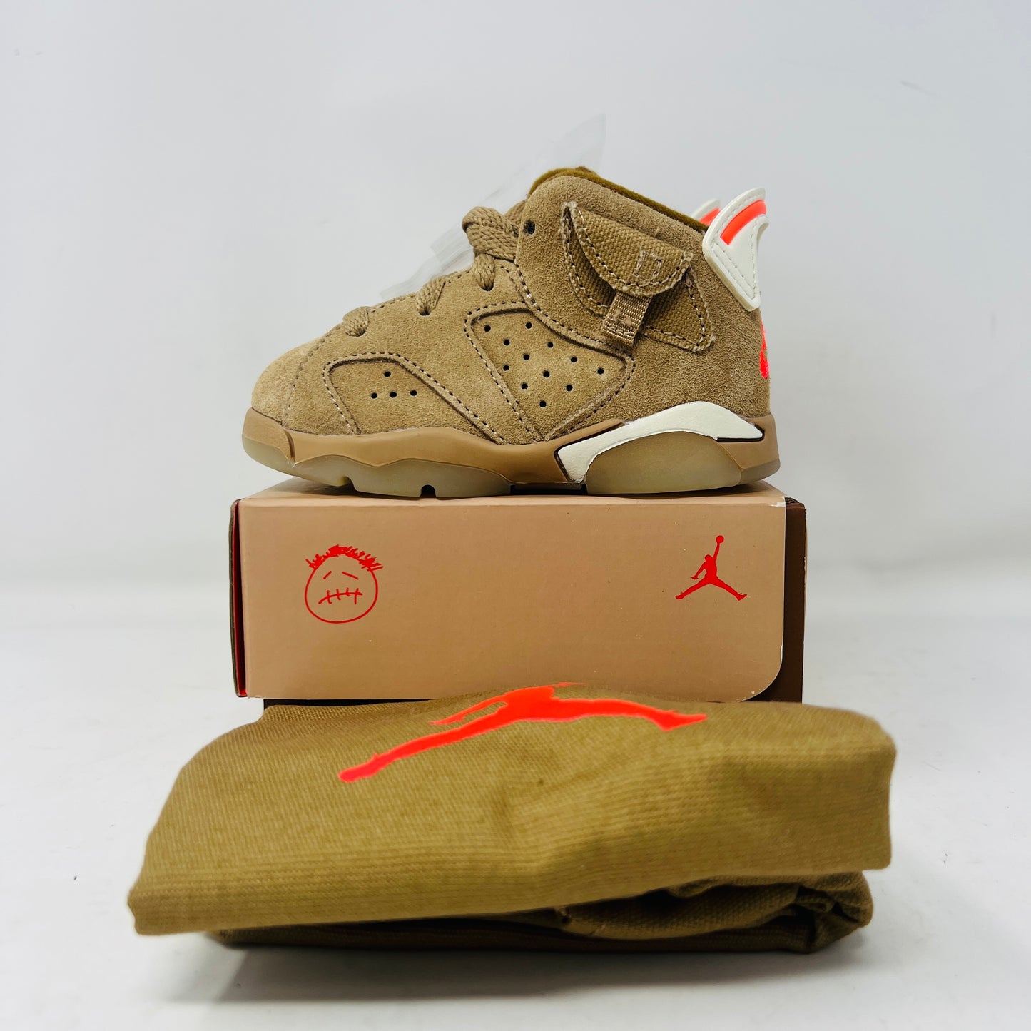 Jordan 6 Retro Travis Scott British Khaki (TD)