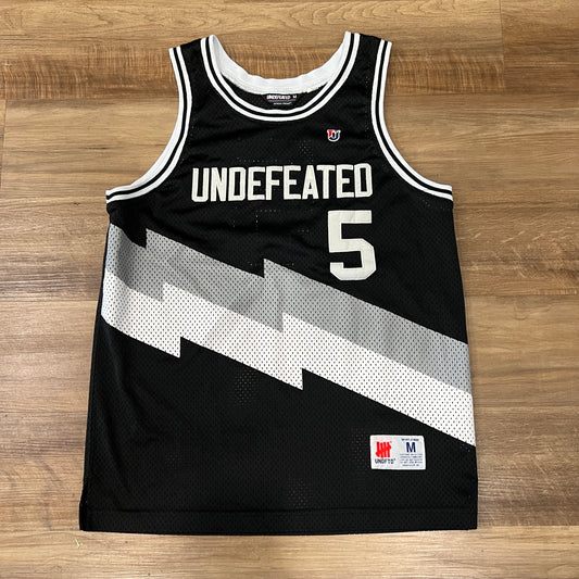 Undefeated Premium Blaze basketball jersey Black