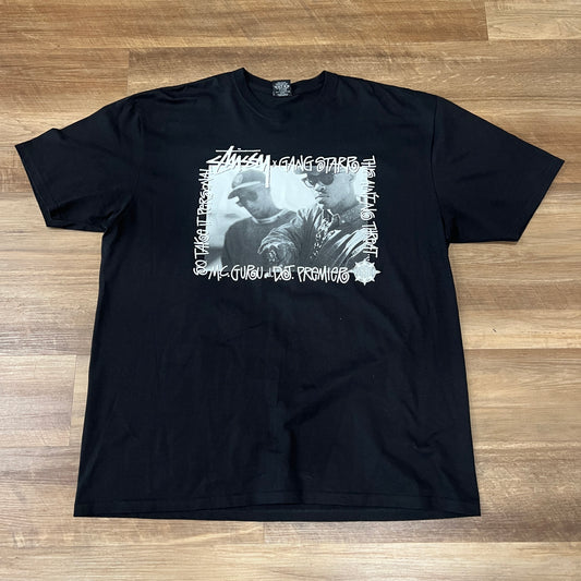 Stüssy Gang Starr Take It Personal tee Black