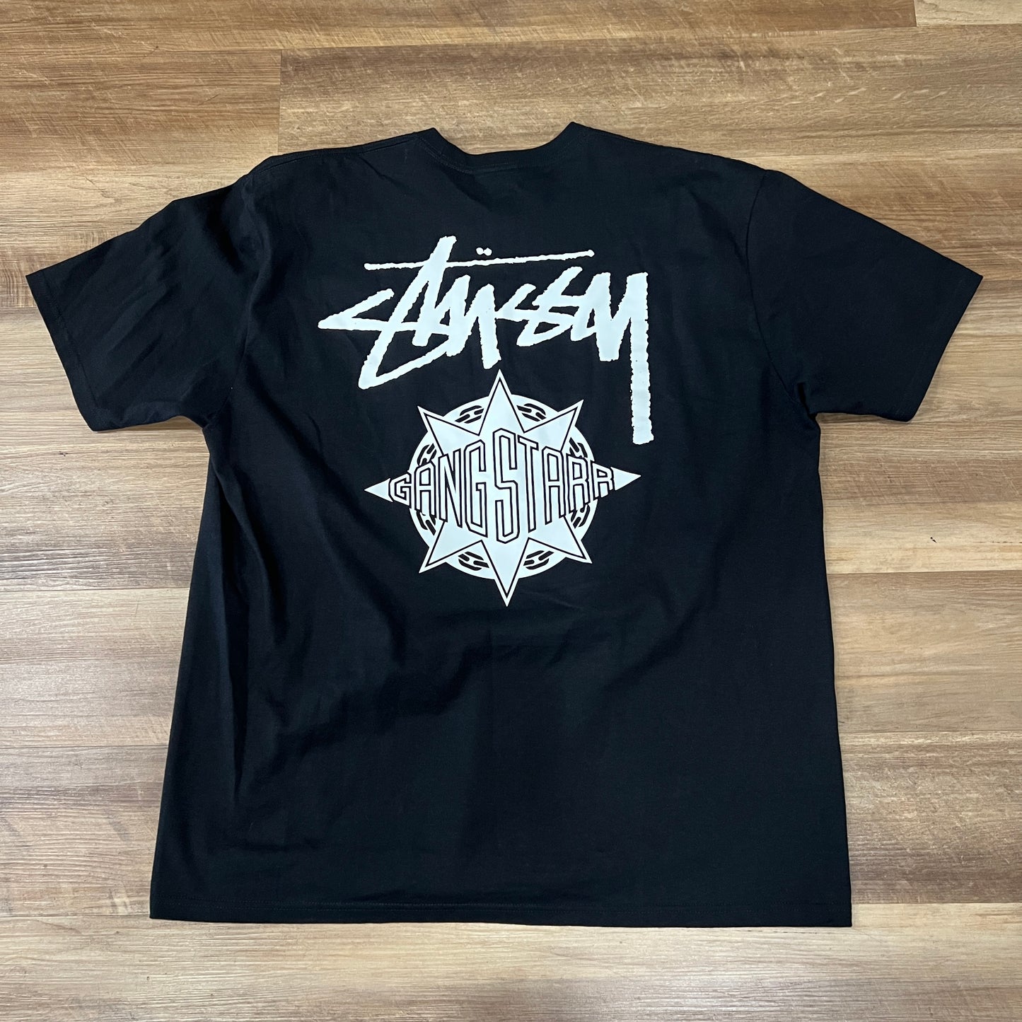 Stüssy Gang Starr Take It Personal tee Black