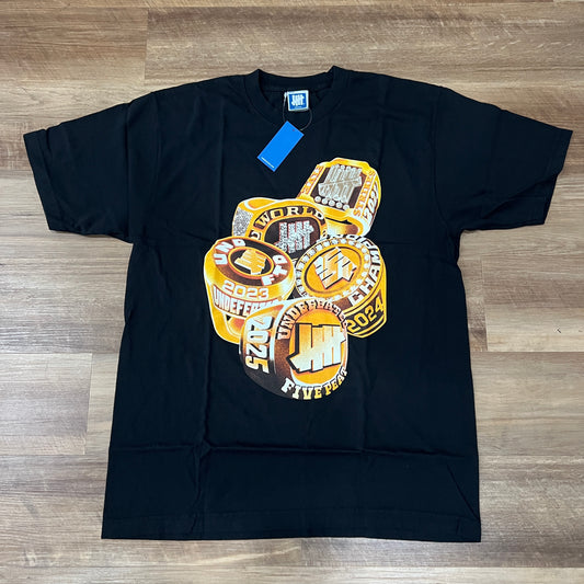 Undefeated Rings S/S Tee Black