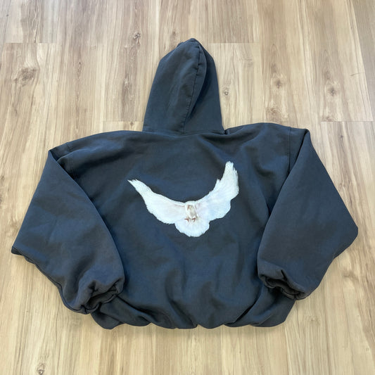Yeezy Gap Engineered by Balenciaga Dove Hoodie 'Washed Black'