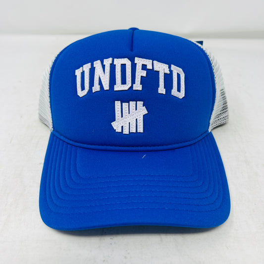 Undefeated Arch Logo Trucker Hat Royal Blue