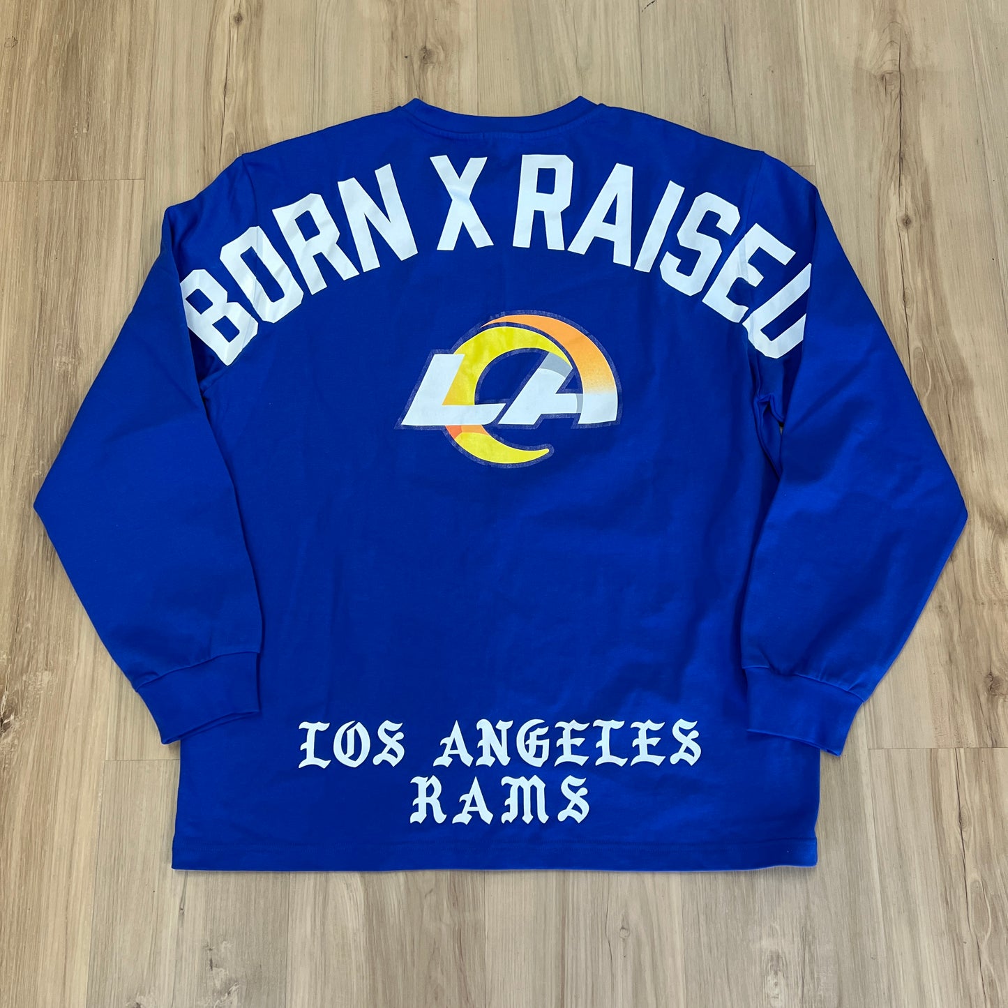 Born X Raised NFL Launch “4th Quarter” Rams L/S Tee