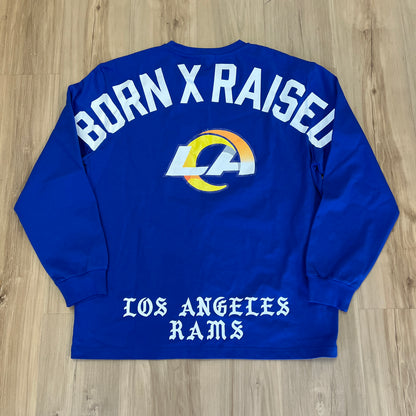 Born X Raised NFL Launch “4th Quarter” Rams L/S Tee
