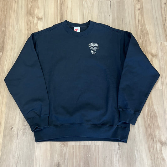 Nike x Stussy International Crewneck Black