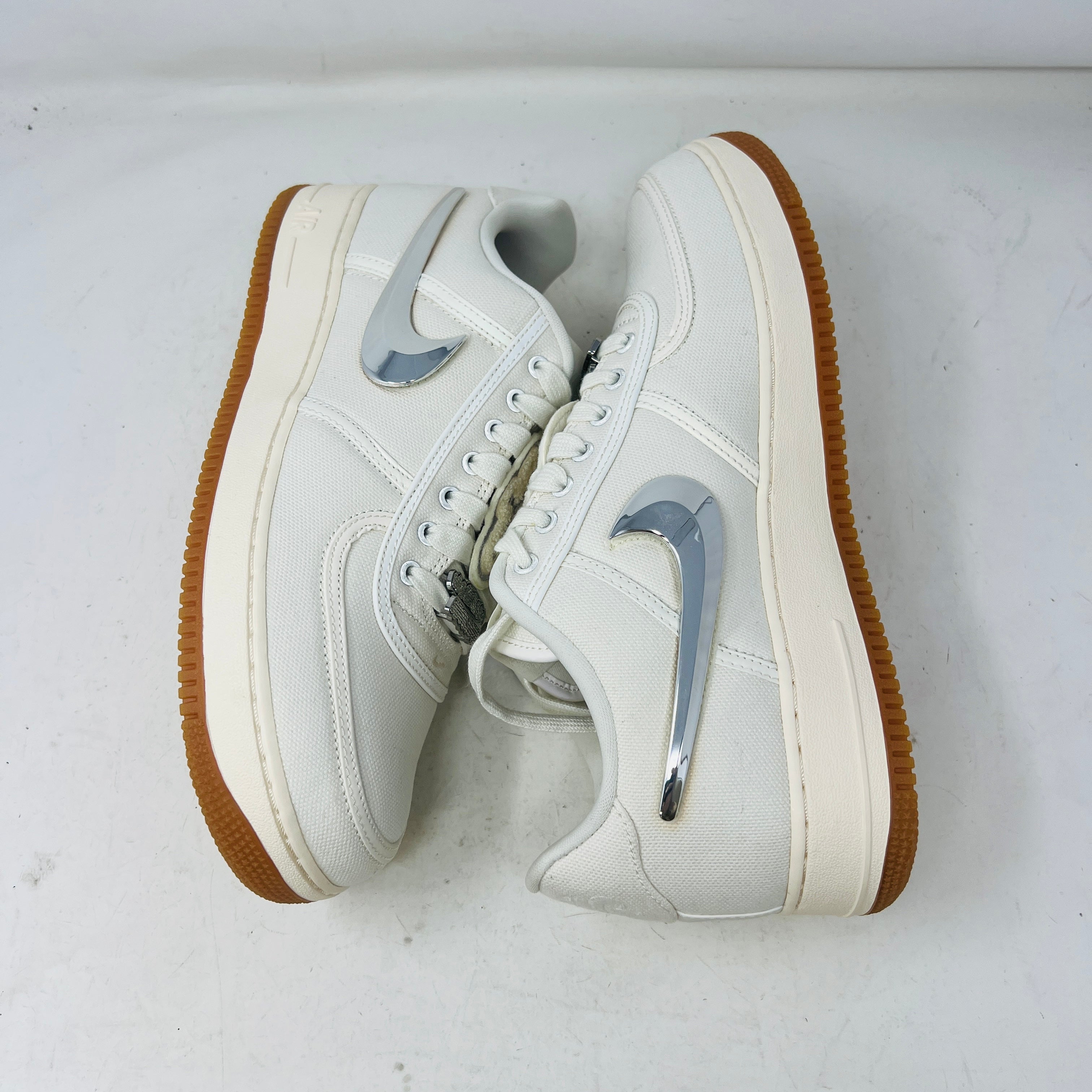 travis scott air forces white