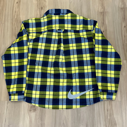 Nike SB x Eric Koston Skate Flannel Midnight Navy/Speed Yellow
