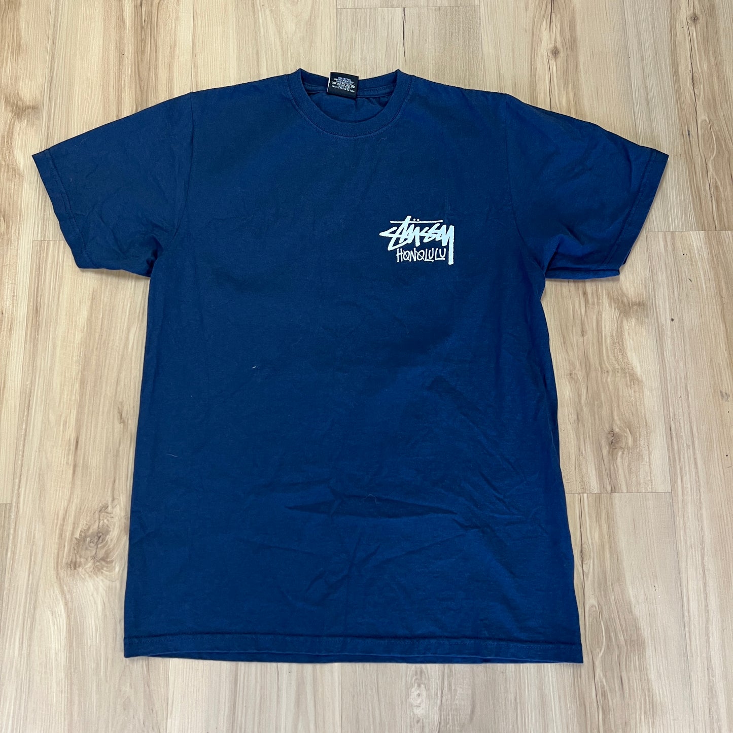 Stüssy Honolulu navy t-shirt