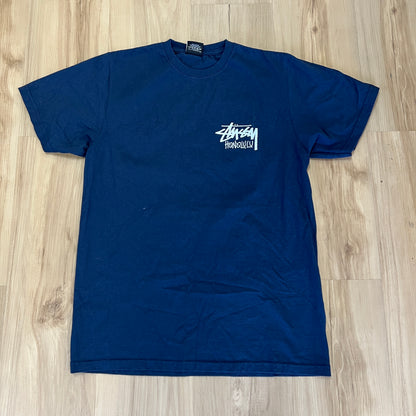 Stüssy Honolulu navy t-shirt