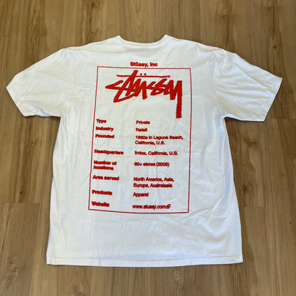 Stüssy Wiki T-shirt White